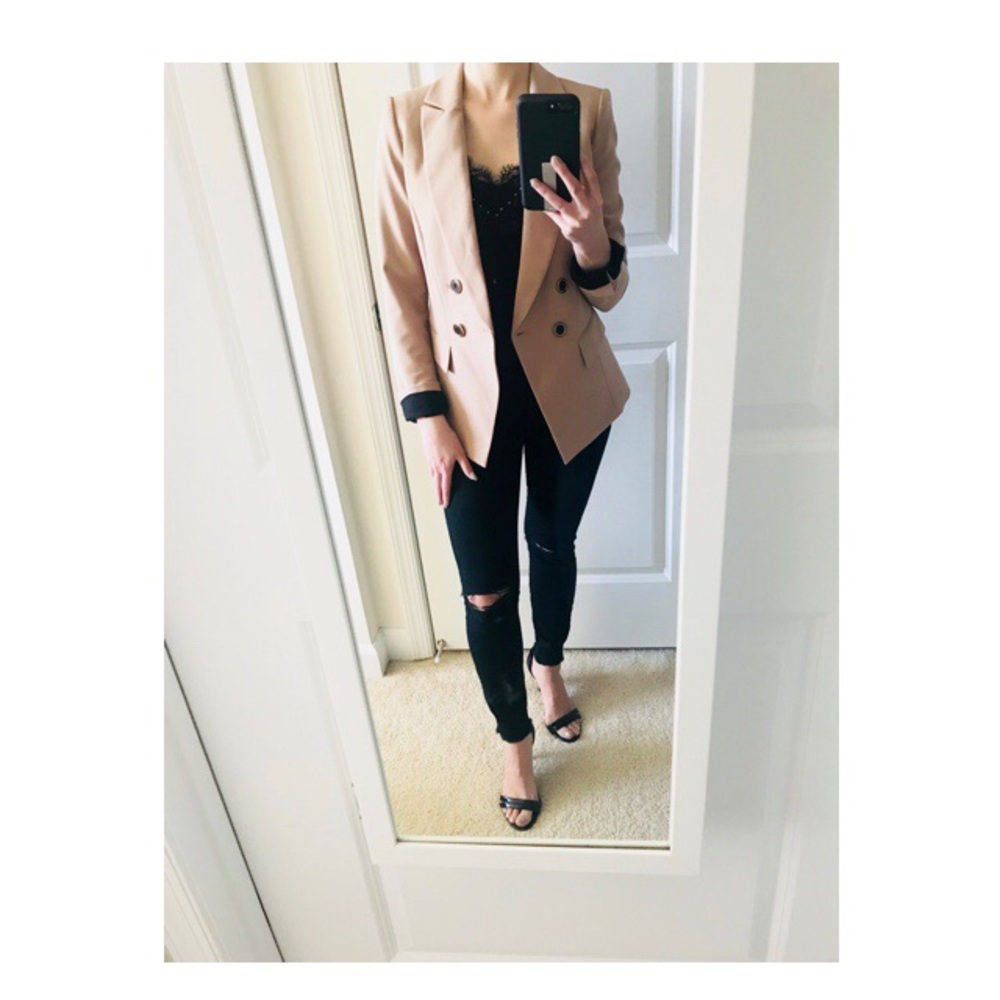 NWOT Tan Blazer